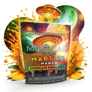 Mega Dose Mushroom Moocah Gummies – Martian Mango